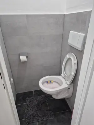 Ein Badezimmer in der Unterkunft Silver Appartement