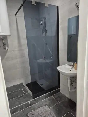 Ein Badezimmer in der Unterkunft Silver Appartement