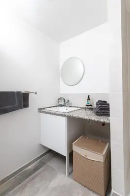 Grundriss der Unterkunft Modern 1BR Vienna Getaway near tram