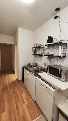 Küche/Küchenzeile in der Unterkunft The Smart Flat