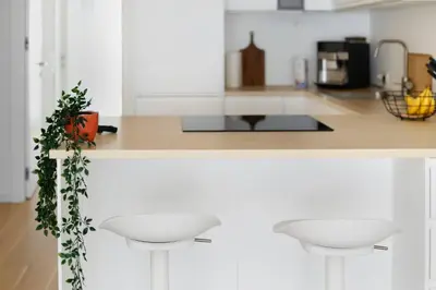 Küche/Küchenzeile in der Unterkunft Superior Cityline Suite