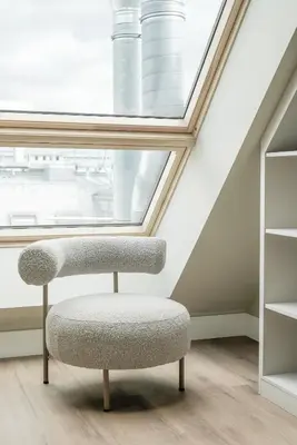 Ein Sitzbereich in der Unterkunft HeyMi Apartments Brick Lane Vienna