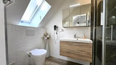 Ein Badezimmer in der Unterkunft Flatprovider - Manuela Apartment Vienna