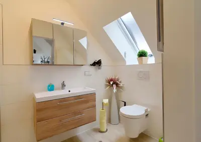 Ein Badezimmer in der Unterkunft Flatprovider - Manuela Apartment Vienna