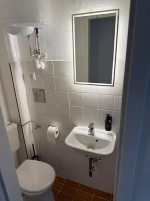 Ein Badezimmer in der Unterkunft Central Living - 7 Minutes to Stephansplatz