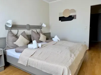 Ein Bett oder Betten in einem Zimmer der Unterkunft Gasthaus Paus