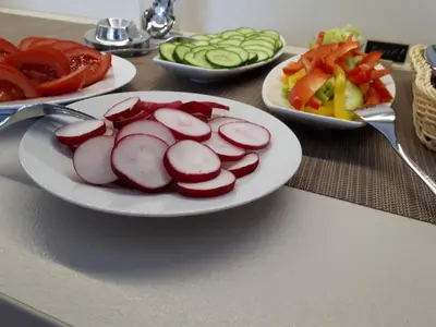Essen in der Pension oder in der Nähe
