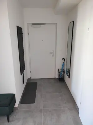 TV/Unterhaltungsangebot in der Unterkunft Penthouse neben U2- U-Bahn