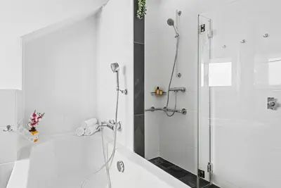 Ein Badezimmer in der Unterkunft Luxury Wellness Villa Grinzing