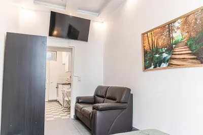 TV/Unterhaltungsangebot in der Unterkunft Affordable Stylish Studio Easy City Access