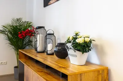Kaffee-/Teezubehör in der Unterkunft New stylish apartment in the heart of Vienna