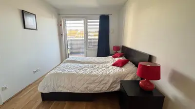 Ein Bett oder Betten in einem Zimmer der Unterkunft Your temporary home in Vienna