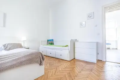 Grundriss der Unterkunft Stylish shared Apt for Longstays Margareten, Up to 5P