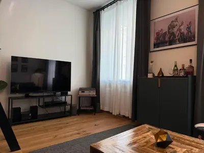 TV/Unterhaltungsangebot in der Unterkunft High-end central studio in Vienna