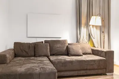 Ein Sitzbereich in der Unterkunft Amazing 1BR & 1LR Apartment Prime Location for Long Stay