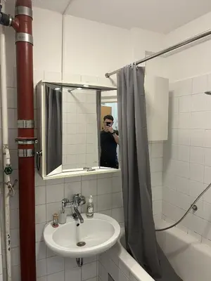 Ein Badezimmer in der Unterkunft Cosy Flat in Vienna