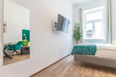 TV/Unterhaltungsangebot in der Unterkunft Affordable & Comfortable 1BR Apartment Great for Long Stays