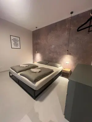 Ein Bett oder Betten in einem Zimmer der Unterkunft Residence K - Elegant Living in Vienna