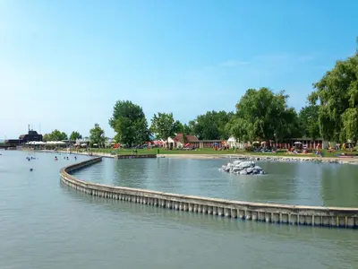 Naturlandschaft in der Nähe des Ferienhauses