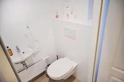 Ein Badezimmer in der Unterkunft Barbara Apartment