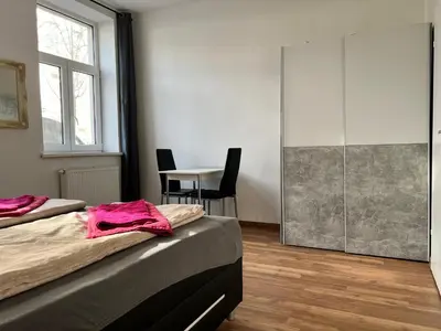 Ein Bett oder Betten in einem Zimmer der Unterkunft Prime location in Vienna - Comfortable 3BR & 1LR Apt