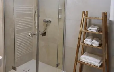 Ein Badezimmer in der Unterkunft Apartments Kellergasse