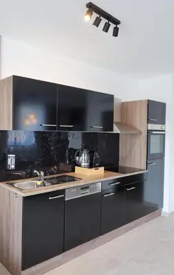 Küche/Küchenzeile in der Unterkunft Apartments Kellergasse