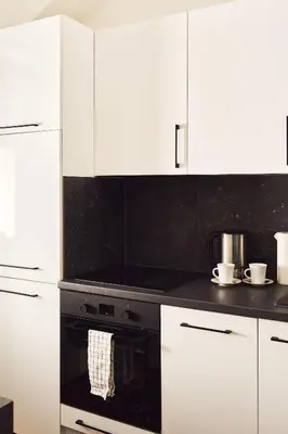 Küche/Küchenzeile in der Unterkunft Pristine 2BD Apartment in Central Vienna Walking Distance to 1 District