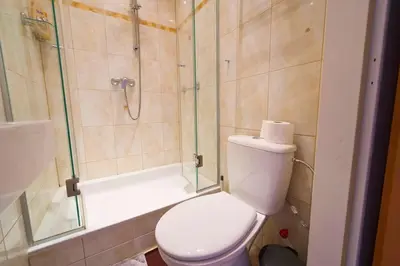 Ein Badezimmer in der Unterkunft Nicht Buchbar