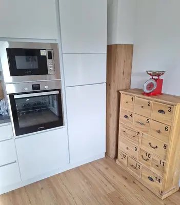 Küche/Küchenzeile in der Unterkunft House with garden close to Vienna & Airport