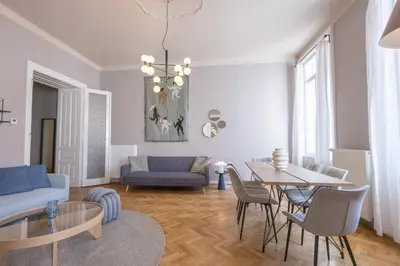 Ein Sitzbereich in der Unterkunft josef's home I Comfort Apartment in Ideal Location