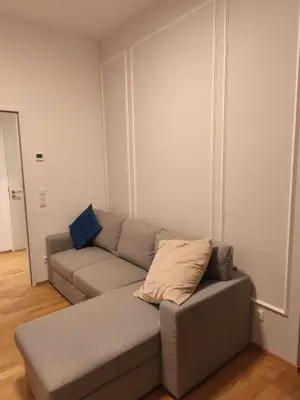 Ein Sitzbereich in der Unterkunft Luxury Central Apartment with Garden