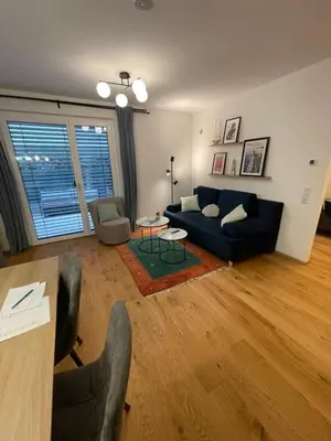 Ein Sitzbereich in der Unterkunft Wiener Townhouse Riesenrad