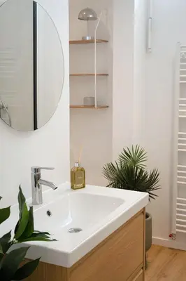 Ein Badezimmer in der Unterkunft Suites am Herzogberg