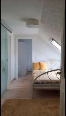 Ein Bett oder Betten in einem Zimmer der Unterkunft Weinloft