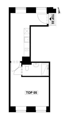 Grundriss der Unterkunft Residence K | Design Studio in Historic Townhouse
