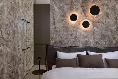 Ein Bett oder Betten in einem Zimmer der Unterkunft City Center Apartment Telegraph Vienna