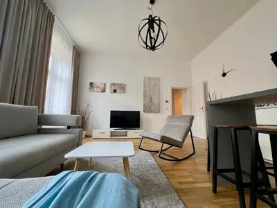 TV/Unterhaltungsangebot in der Unterkunft Lerchenfeld Soft Home