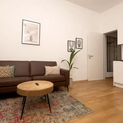 Stylish apartment with garden