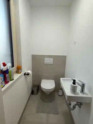 Ein Badezimmer in der Unterkunft My Deer Apartment