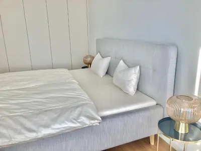 Ein Bett oder Betten in einem Zimmer der Unterkunft Vienna's most exclusive VIP Hide away!