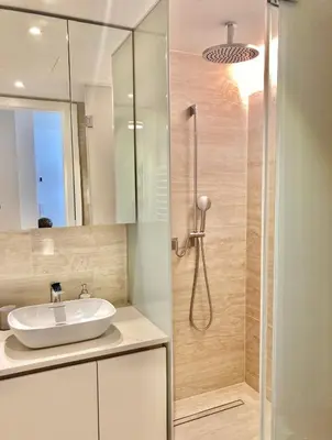 Ein Badezimmer in der Unterkunft Vienna's most exclusive VIP Hide away!