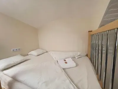 Ein Bett oder Betten in einem Zimmer der Unterkunft Mariahilfer Best Location in Vienna