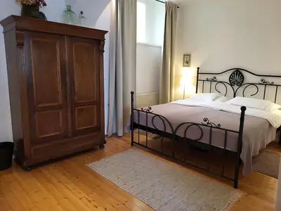 Ein Bett oder Betten in einem Zimmer der Unterkunft Apartment mit Garagenplatz by Interhome