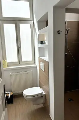 Ein Badezimmer in der Unterkunft Apartment 3-Zimmer Wohnung by Interhome