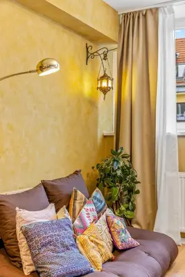 Ein Sitzbereich in der Unterkunft 1001 Night 2BR - Gym - Parking