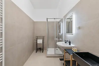 Ein Badezimmer in der Unterkunft Nüll Residences 21 - Big Apartment with 2 Bedrooms