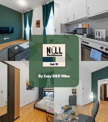 Küche/Küchenzeile in der Unterkunft Nüll Residences 19 - Modern Flat for 4 Guests