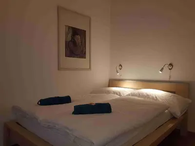 Ein Bett oder Betten in einem Zimmer der Unterkunft Apartment Vienna1090 by Interhome