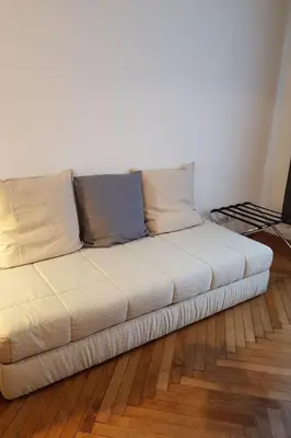 Ein Sitzbereich in der Unterkunft Apartment Vienna1090 by Interhome